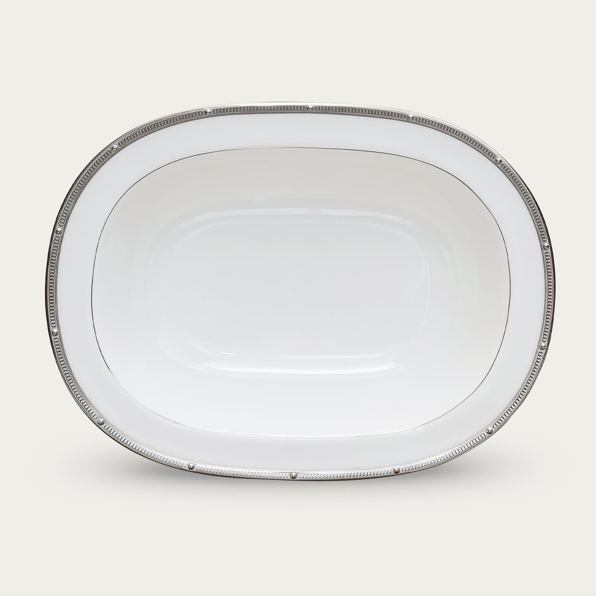  Bát canh (tô canh) oval 26,8cm dung tích 840ml sứ xương | Rochelle Platinum 4795L - 97238 