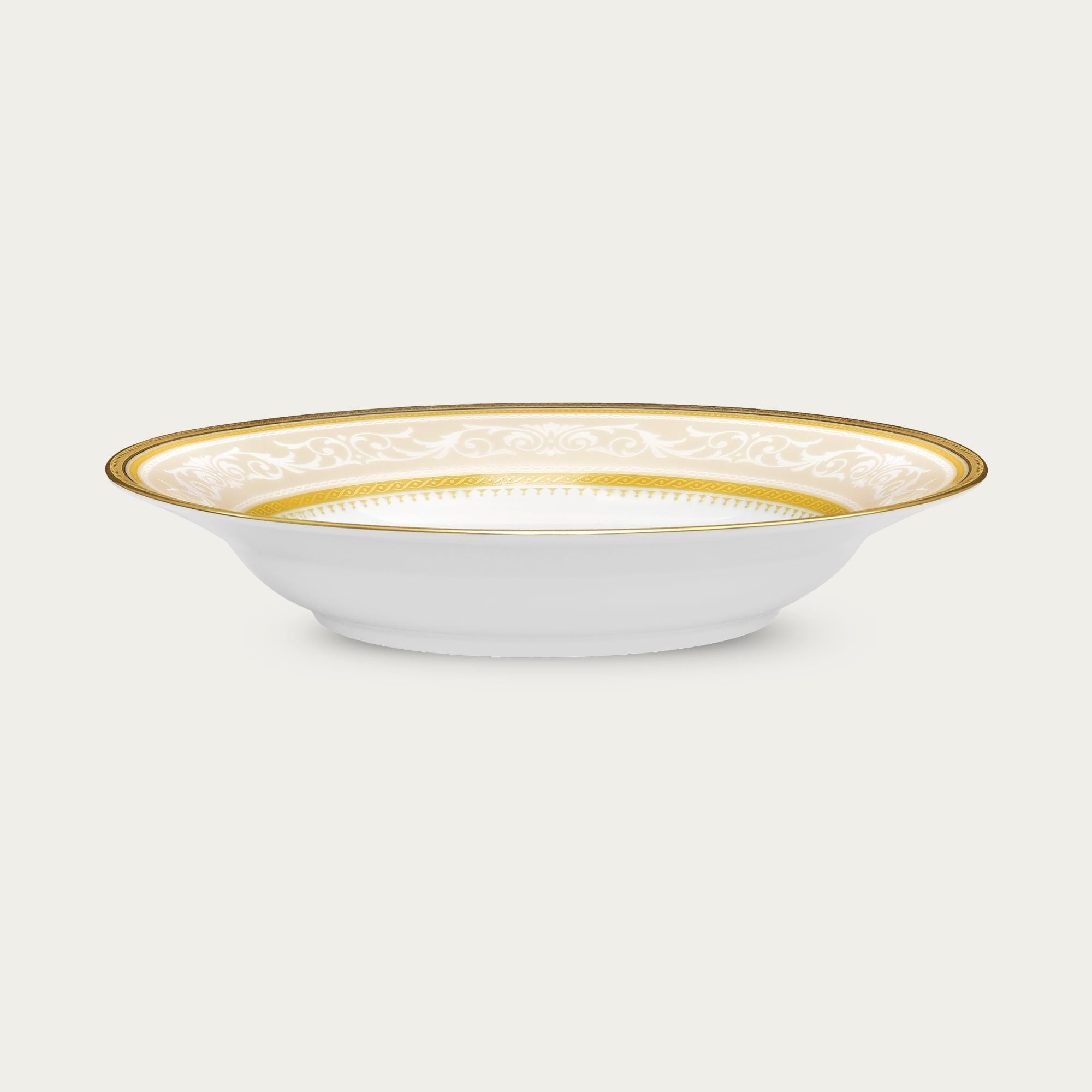  Đĩa sâu lòng 22,6cm dung tích 300ml sứ trắng | Glendonald Gold 1712L - 91398 