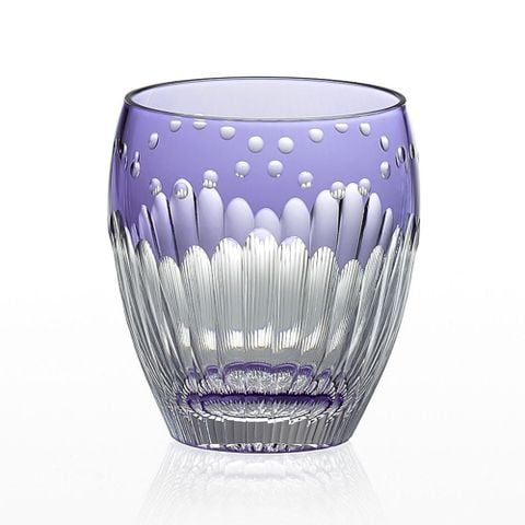  Ly pha lê rock glass Edo Kiriko 