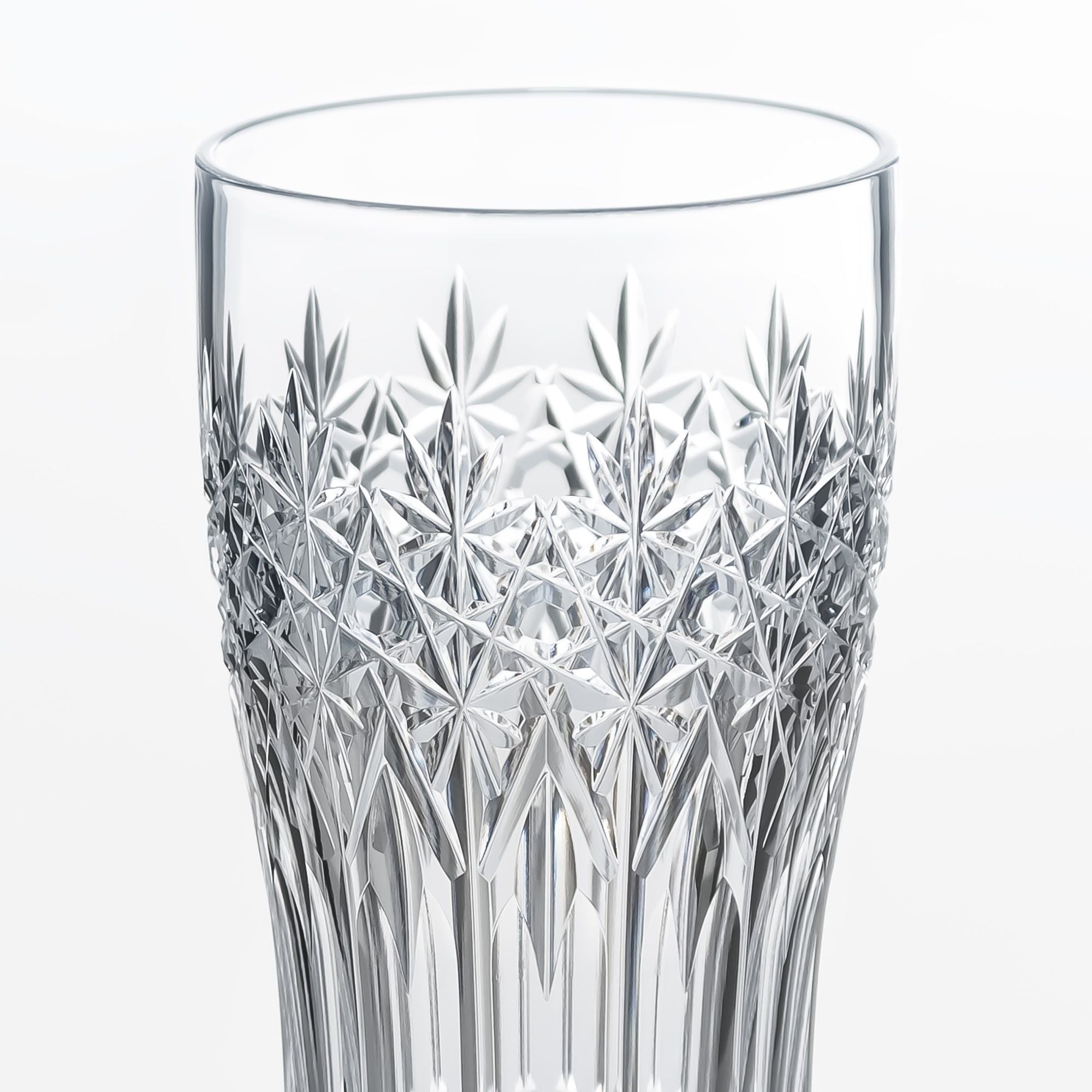  Ly (cốc) pha lê uống bia (beer glass) 'Flame' dung tích 420ml | Kagami Crystal T776 - 3027 