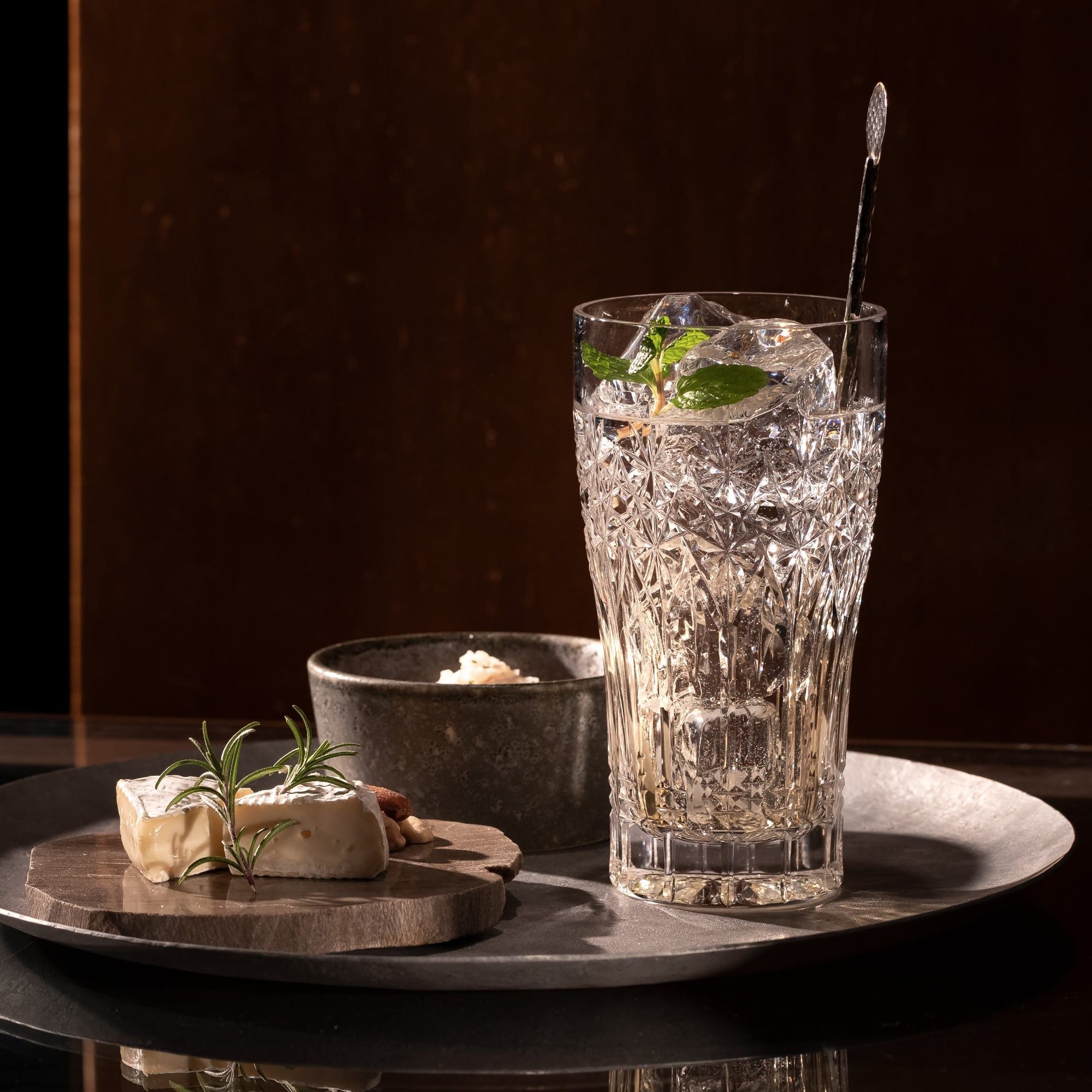  Ly (cốc) pha lê uống bia (beer glass) 'Flame' dung tích 420ml | Kagami Crystal T776 - 3027 