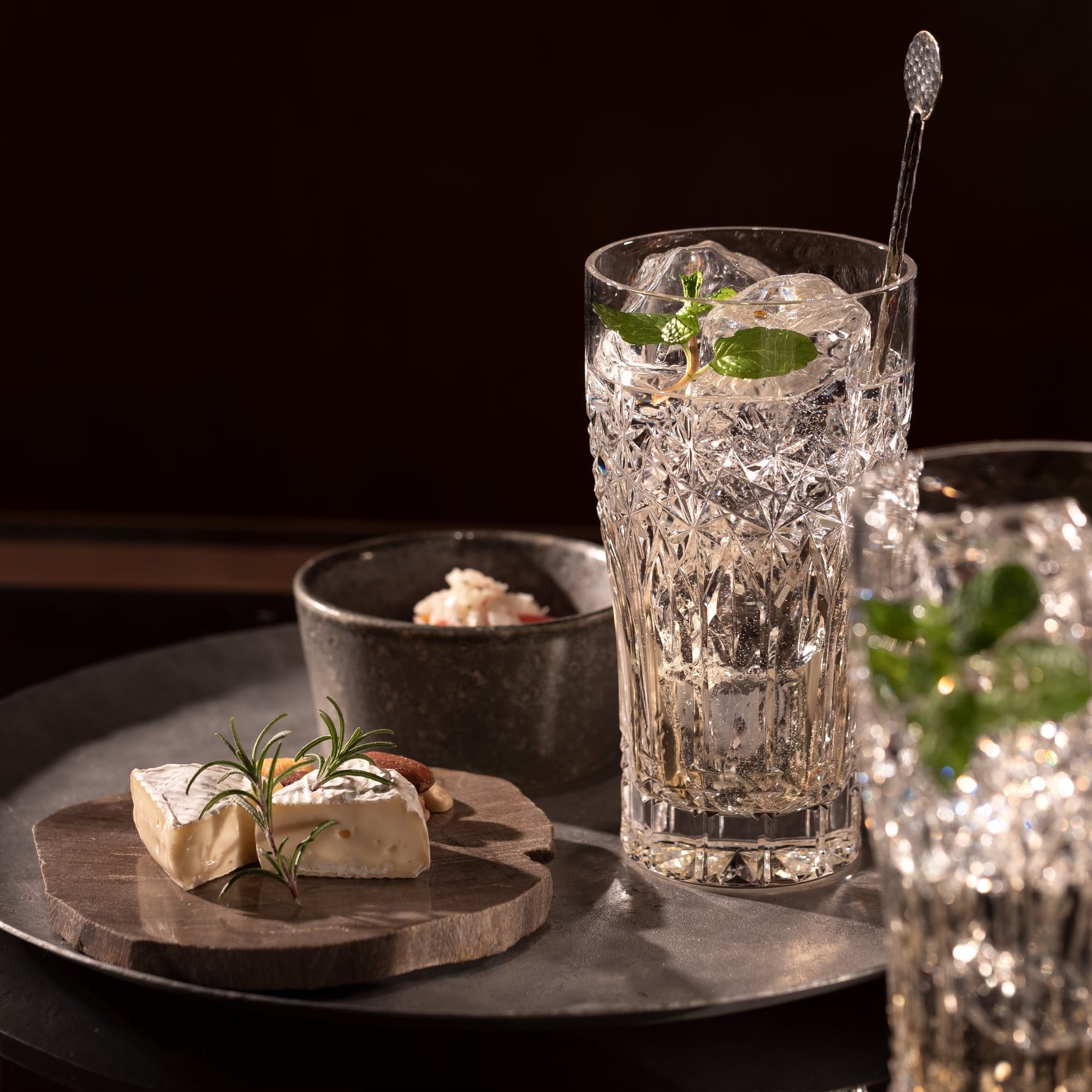  Ly (cốc) pha lê uống bia (beer glass) 'Flame' dung tích 420ml | Kagami Crystal T776 - 3027 