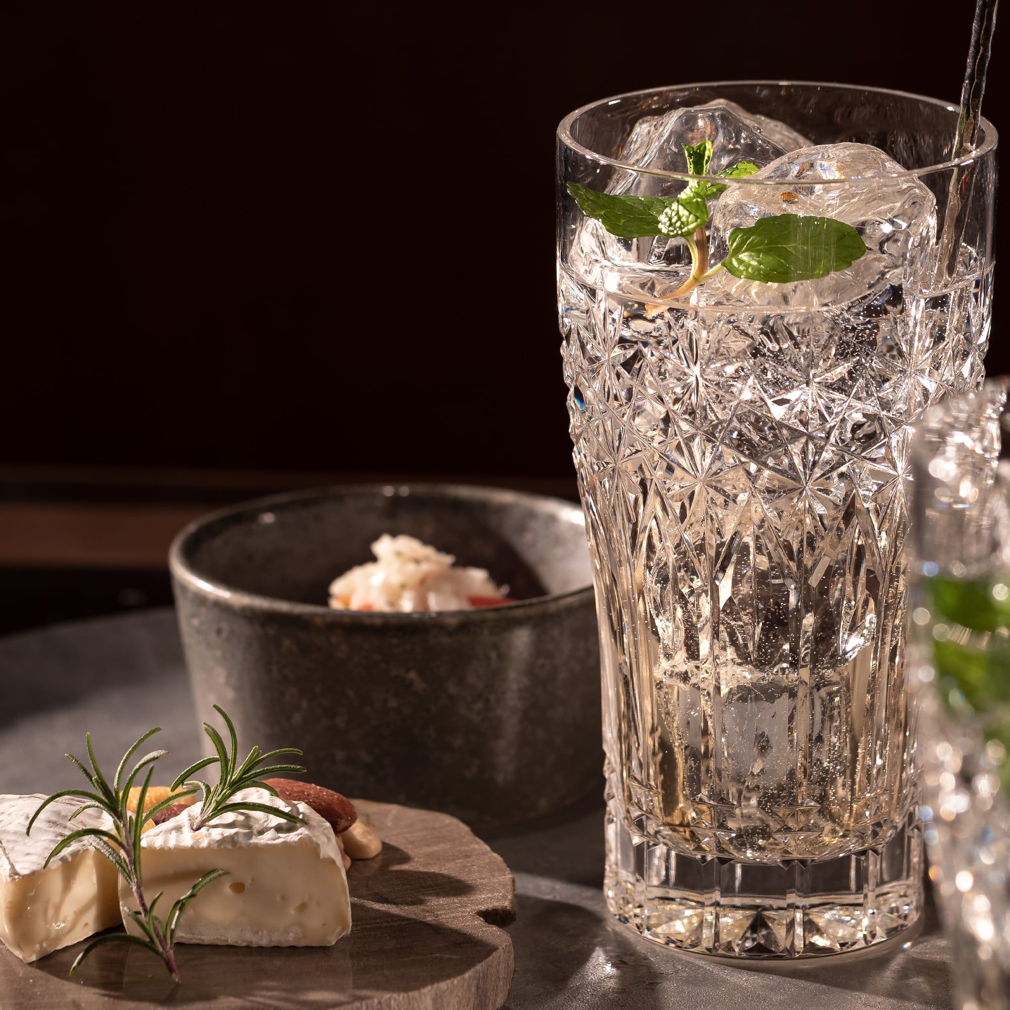  Ly (cốc) pha lê uống bia (beer glass) 'Flame' dung tích 420ml | Kagami Crystal T776 - 3027 