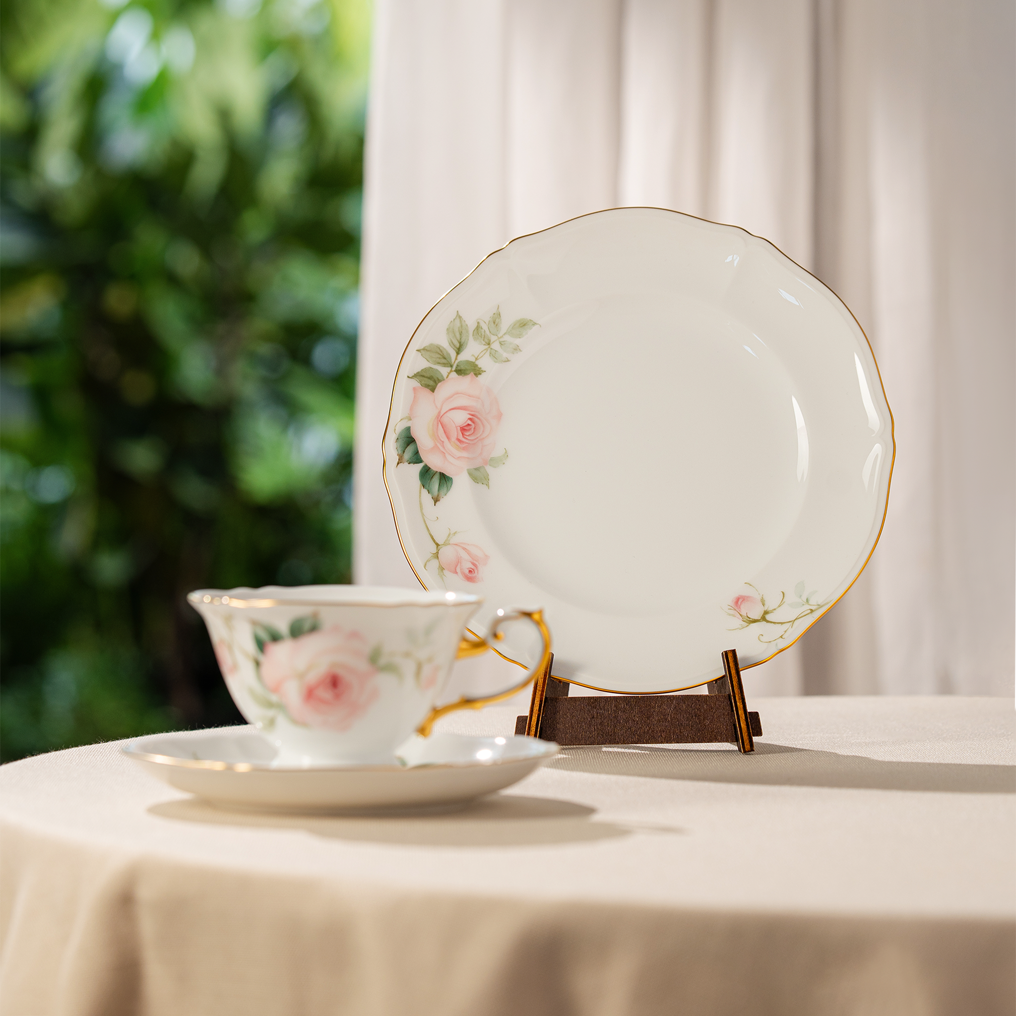  Bộ ấm chén uống trà 23 món sứ Nhật cao cấp | Fairy Rose 5701 - 70MJY 