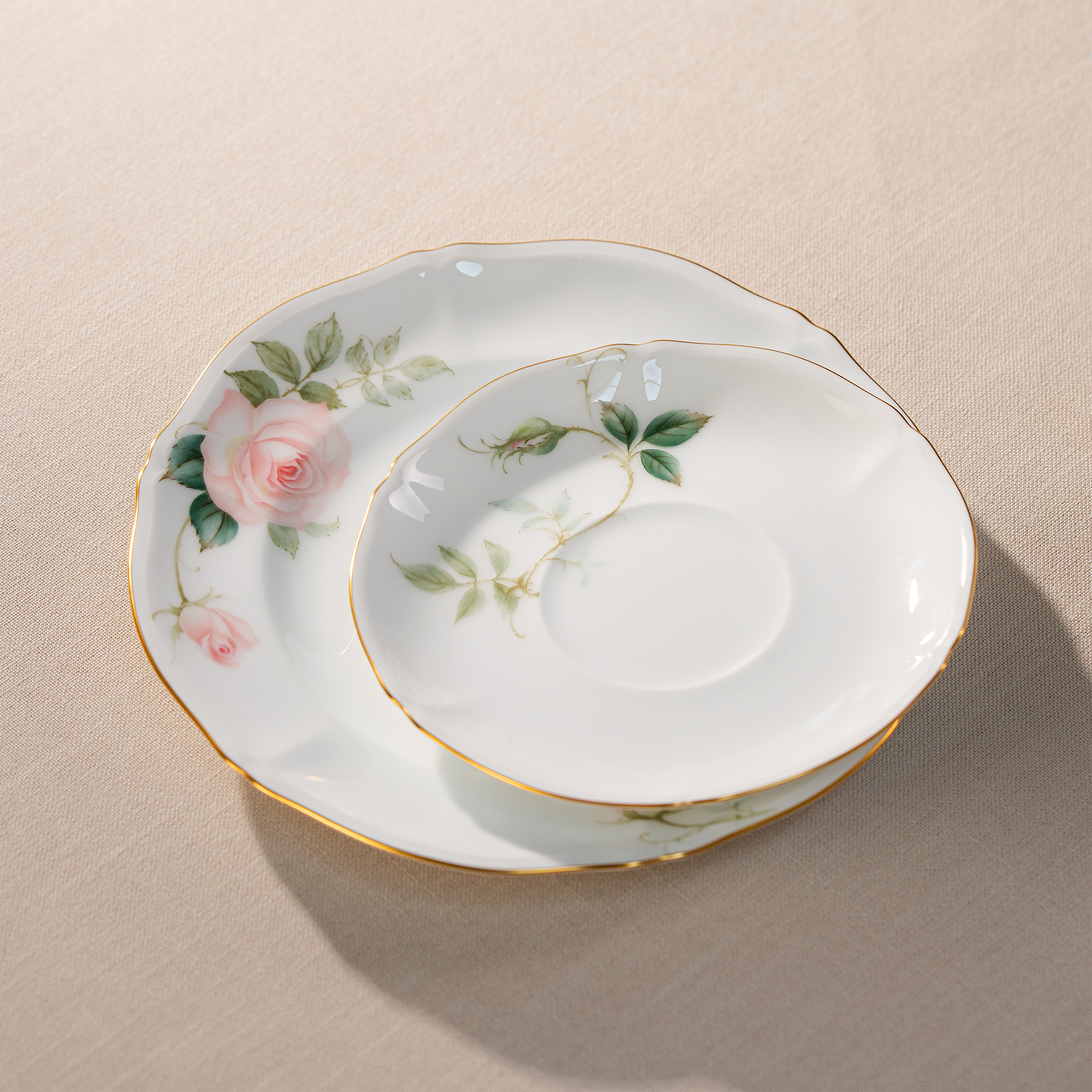  Bộ ấm chén uống trà 23 món sứ Nhật cao cấp | Fairy Rose 5701 - 70MJY 