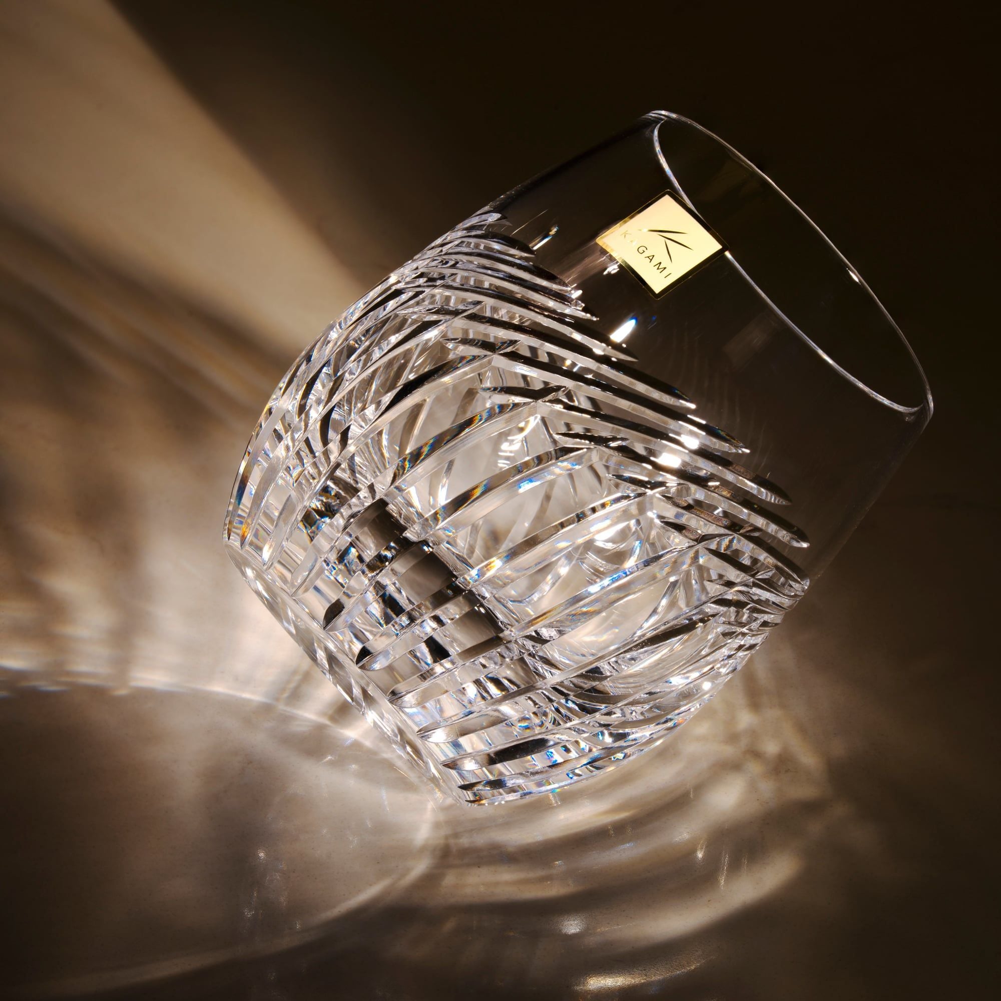  Ly pha lê rock glass 'Wheat Field' dung tích 250ml | Kagami Crystal T741 - 2807 