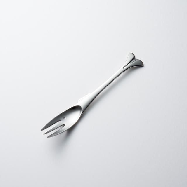  Nĩa (dĩa) ăn bánh & trái cây hình cá dài 135mm | Yamazaki Gone Fishin YOG - 28 