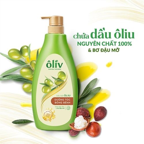 Oliv_Dầu Gội Dưỡng Tóc Bồng Bềnh 650ml