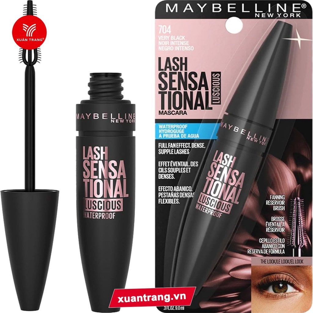 MAYBELLINE_Mascara Lash Sensa Tional Waterproof 9.0Ml