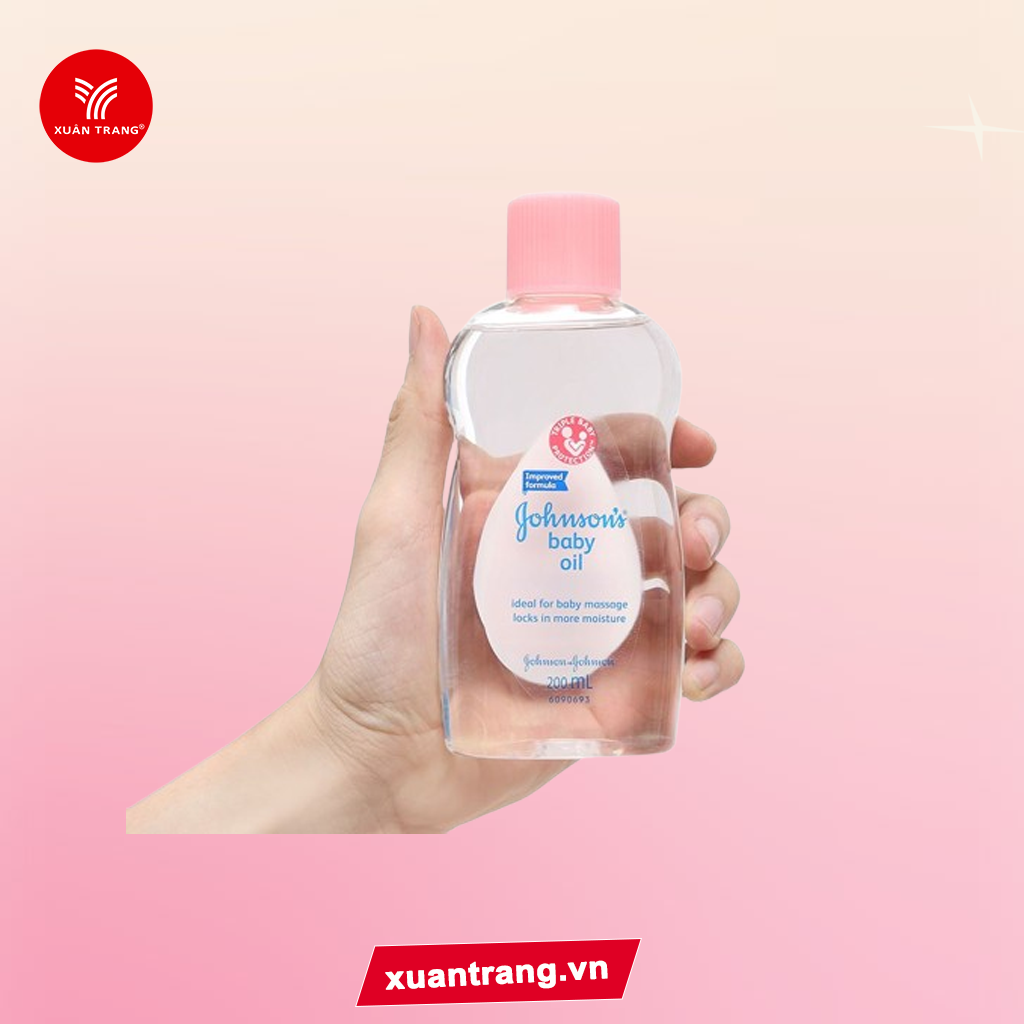 Johnsons_ Dầu Massage Cho Em Bé 200ml