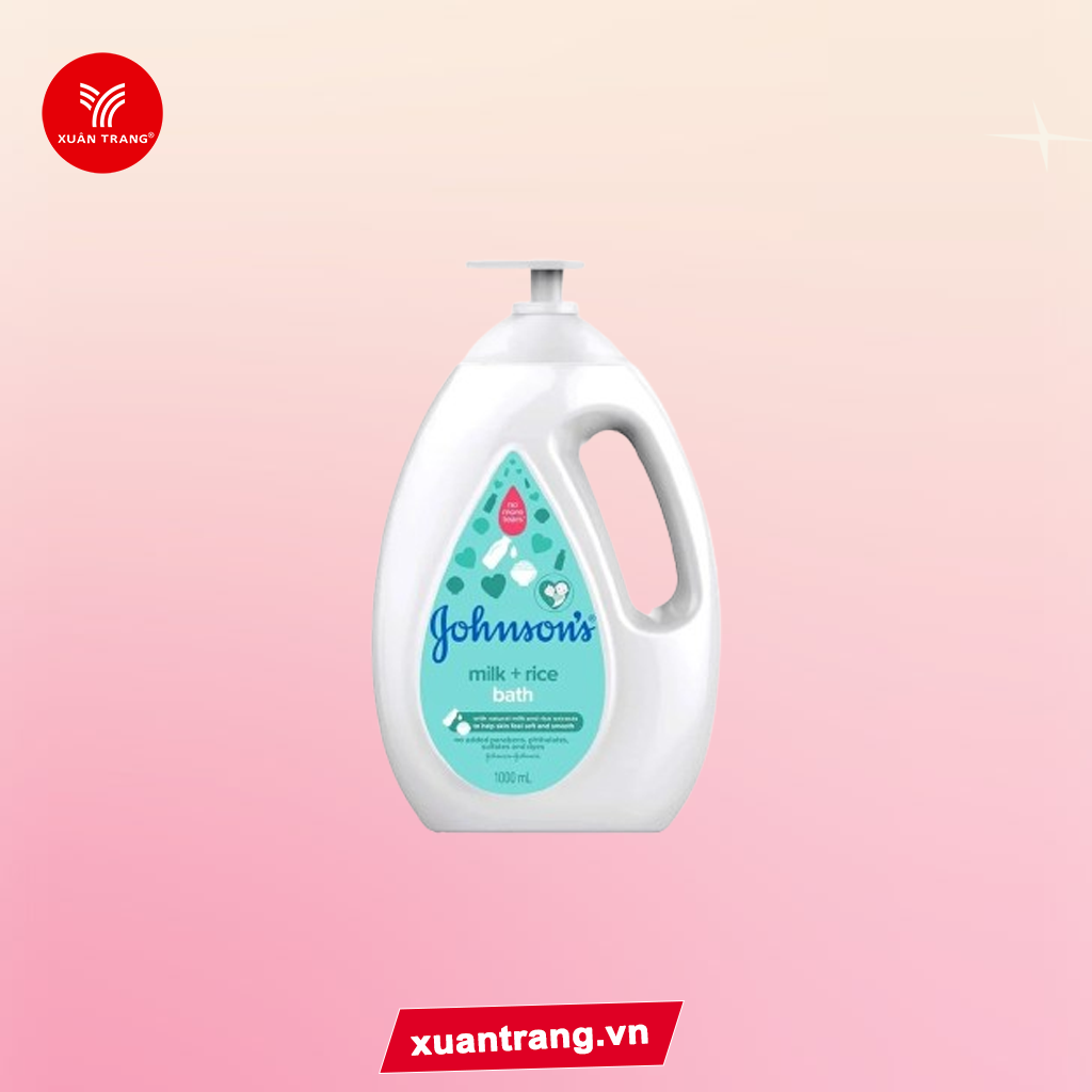 Johnsons_Sữa Tắm Chứa Sữa Và Gạo 1000ml