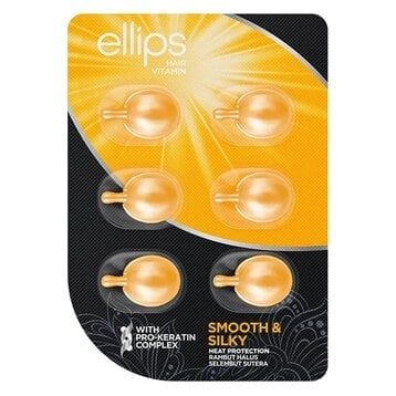 ELLIPS_Serum Dưỡng Tóc Keratin Óng Mượt Vỉ 6 Viên