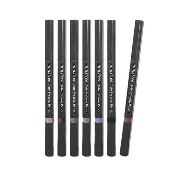 INNISFREE_Chì Kẻ Mày Auto Eyebrow Pencil #02 Black