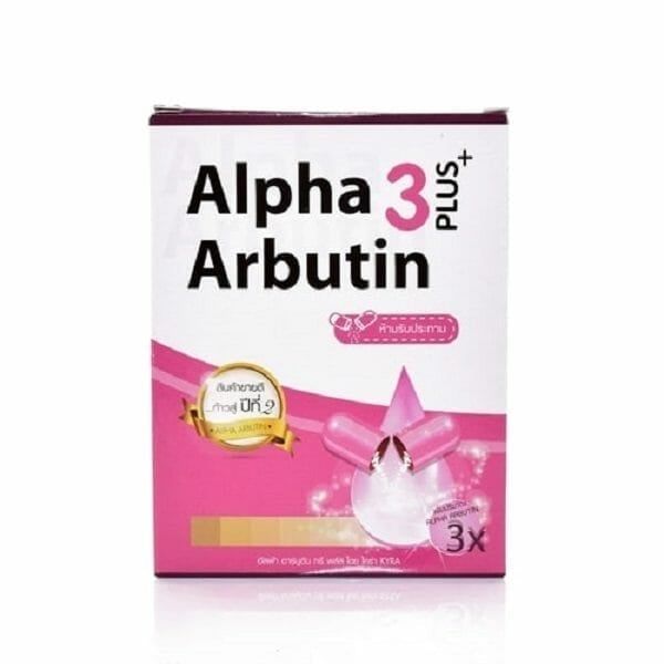 KYRA_Viên Bột Kích Trắng Alpha Arbutin 3 Plus+ (Hộp)