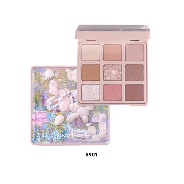 GOGO TALES_Bảng Phấn Mắt 9 Ô Secret Garden Eyeshadow Palette # 901 13g