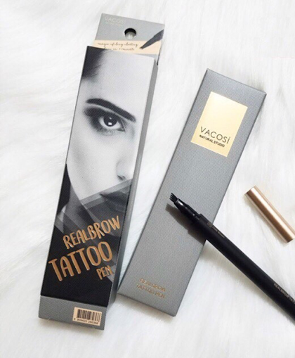 VACOSI_Bút Kẻ Sợi Mày Natural Studio Realbrow Tattoo Pen VM14-05 Dark Gray 3g