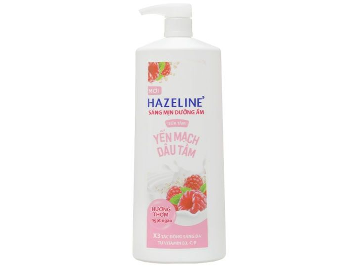 Hazeline_Sữa Tắm Yến Mạch Dâu Tằm Sáng Mịn Dưỡng Ẩm 995ml