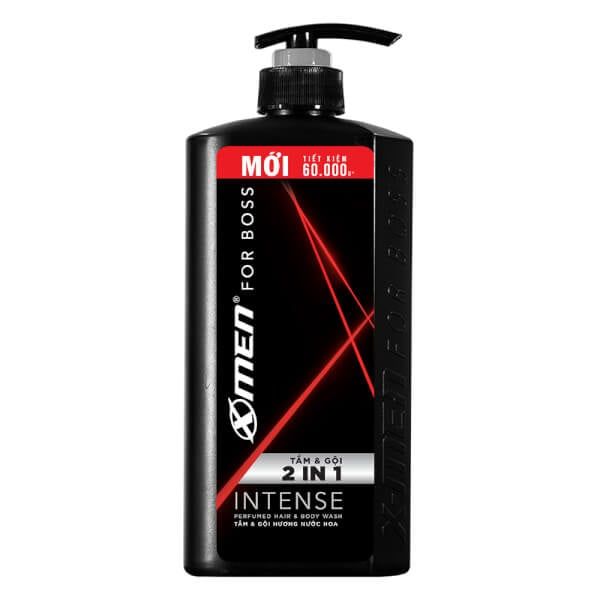 Xmen_Tắm Gội 2In1 For Boss Intense 650g