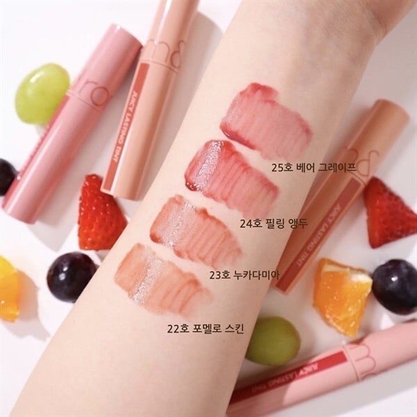 ROMAND(*)_Son Bóng Juicy Lasting Tint No.24 Peeling Angdoo