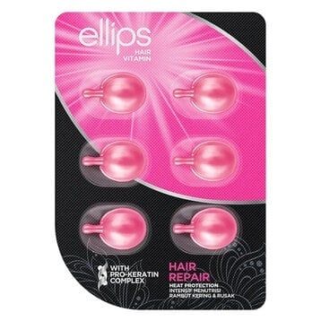 ELLIPS_Serum Dưỡng Tóc Keratin Phục Hồi Hư Tổn Hair Repair Vỉ 6 Viên