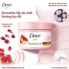 DOVE_Tẩy Tế Bào Chết Body Hương Lựu Đỏ 298g