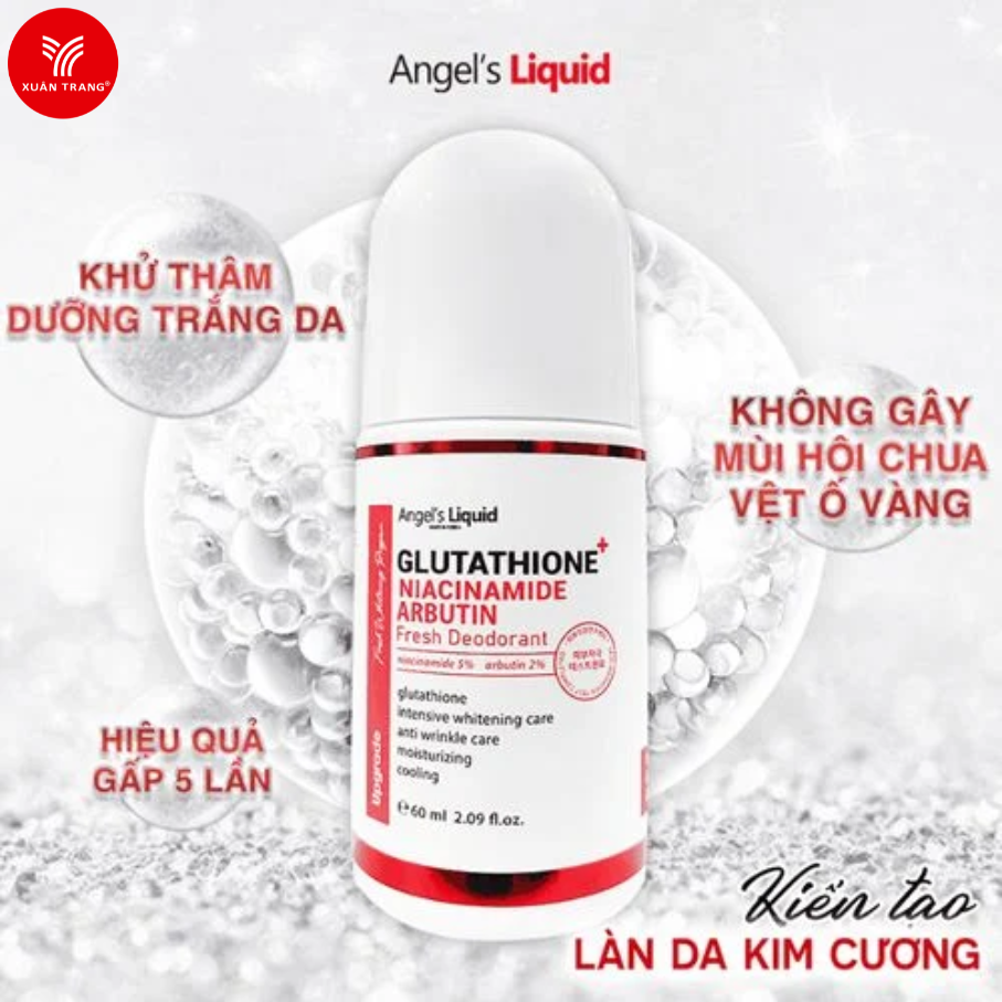 ANGEL'S LIQUID_Lăn Khử Mùi Mờ Thâm, Sáng Da 60ml