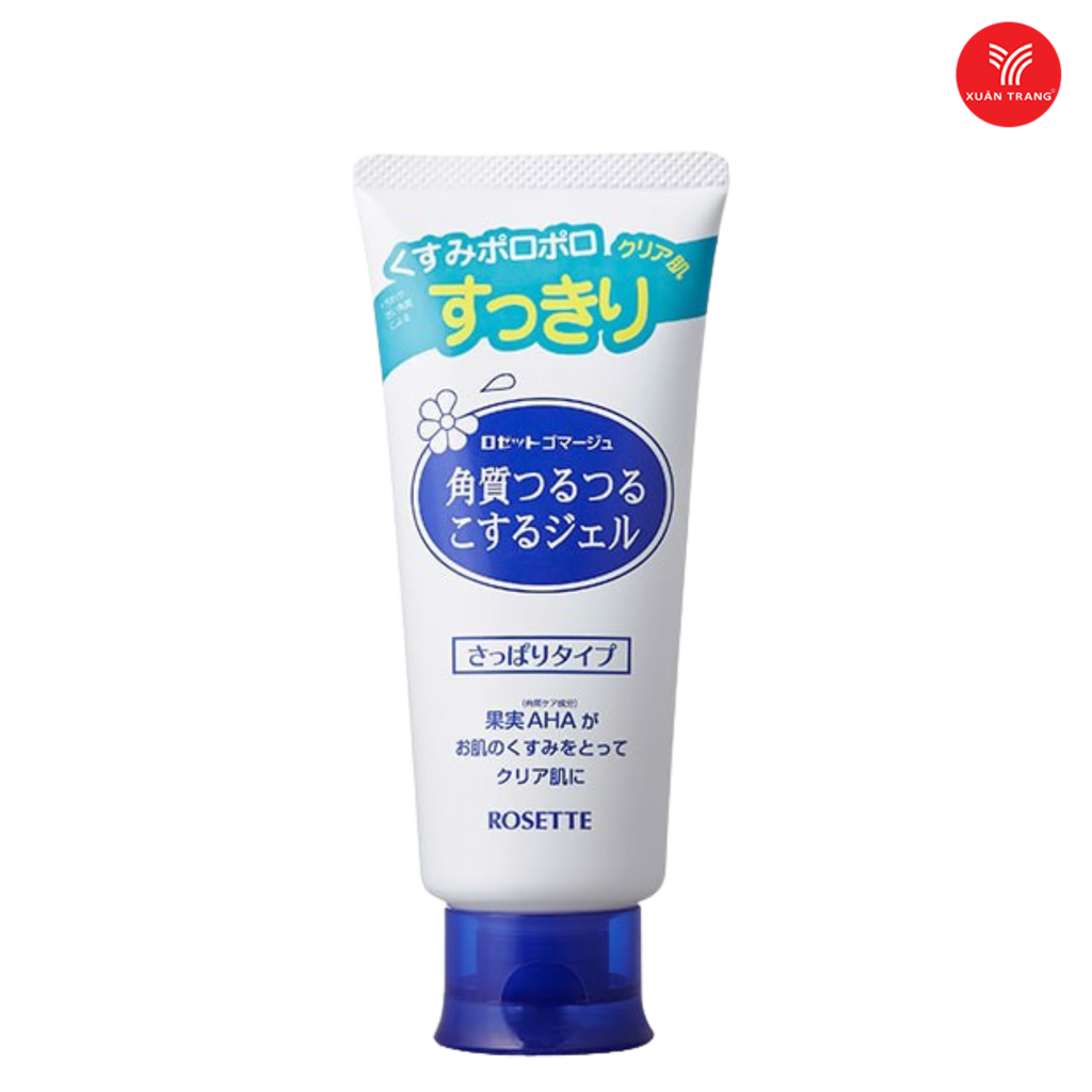 ROSETTE_Gel TẤY TẾ BÀO CHẾT Chiết Xuất Trái Cây - Xanh 120g