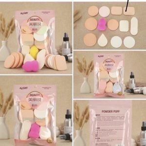 KELI_Set 13 Bông Mút Trang Điểm Powder Puff
