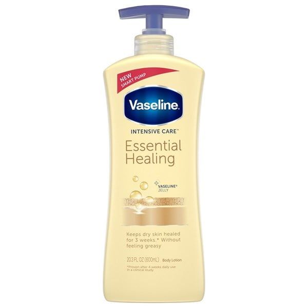 VASELINE_Dưỡng Thể Intensive Care Essential Healing Lotion Vàng 725Ml