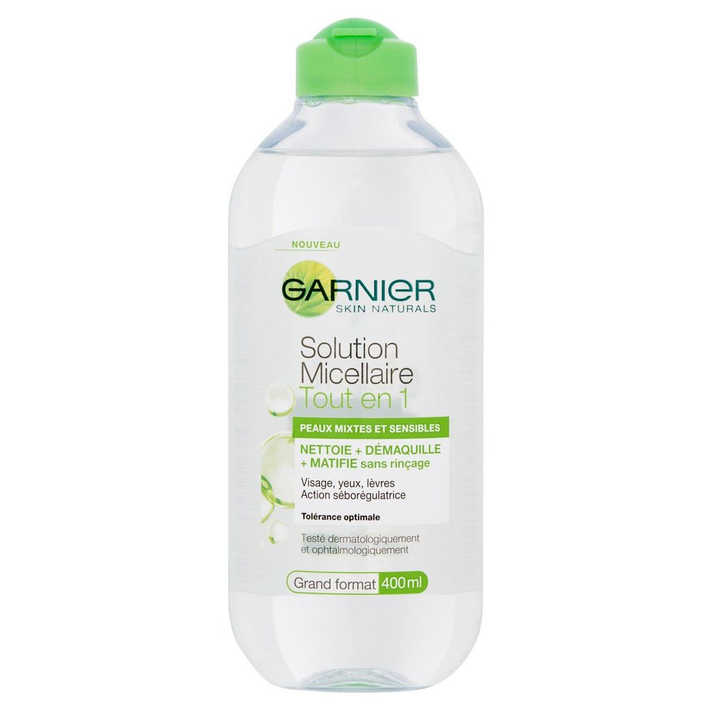 GARNIER_Nước Tẩy Trang Nắp Xanh Lá 400Ml