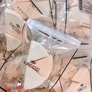 VACOSI_Bông Phấn Ướt Tam Giác Nhọn BP12 3 Miếng