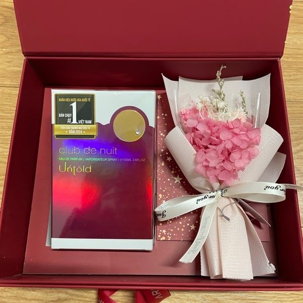 ARMAF_Hộp Quà Nước Hoa Unisex Club De Nuit Red Untold EDP 105ml
