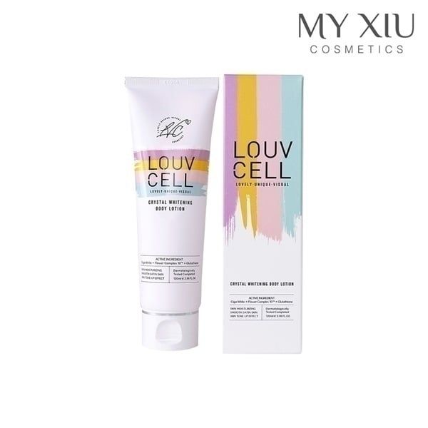 LOUV CELL_Sữa Dưỡng Thể Crystal Whitening 120ml