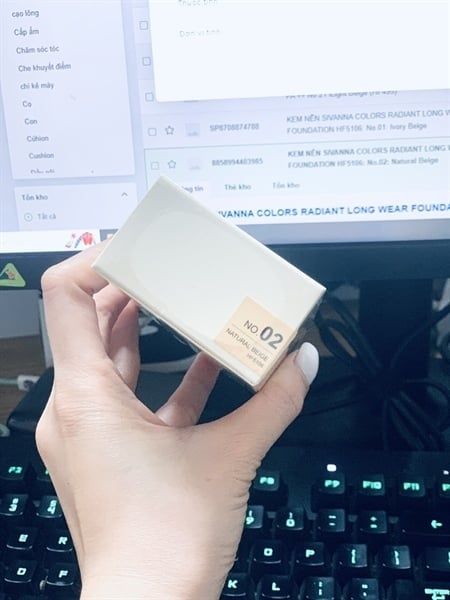 SIVANNA_Kem Nền Long Wear Foundation HF5106 #02