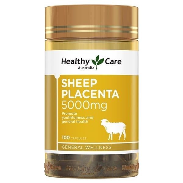 HEALTHY CARE_Viên Uống Nhau Thai Cừu Sheep Placenta 100 viên