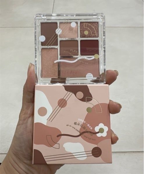 JUDYDOLL_Bảng Phấn Mắt Playful 7 Colors Eyeshadow Palette #17 8.5g