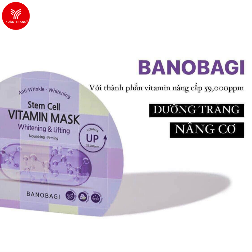 BANOBAGI_Mặt Nạ Stem Cell Vitamin Mask Whitening & Lifting 30g