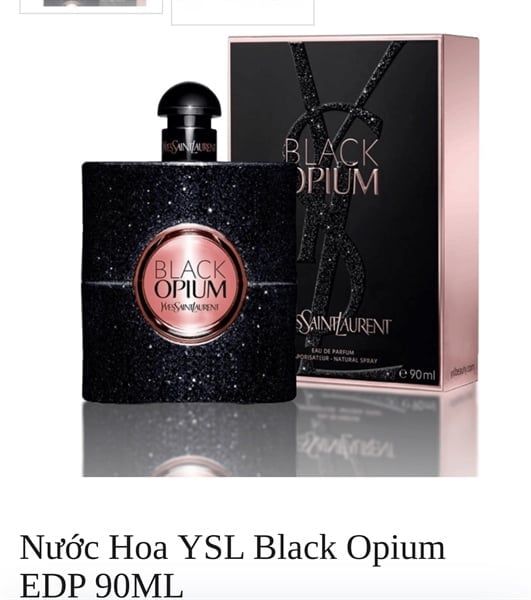 YSL(*)_Nước Hoa Black Opium EDP 90ml