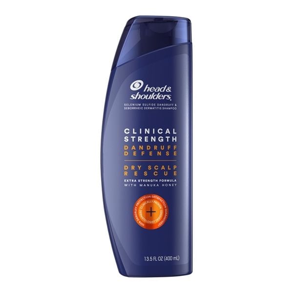 HEAD & SHOULDERS(*)_Dầu Gội Clinical Strength Dandruff Dry Scalp Mới 400ml (Cam)