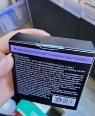CARSLAN_Phấn Nén Black Magnet Soft Mist Powder #01 Light Purple 8g