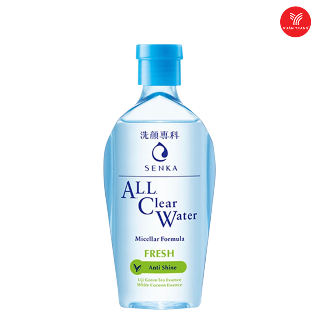SENKA_NTT All Clear Water Micellar Formula Fresh 230ml_15288 (Xanh Lá)