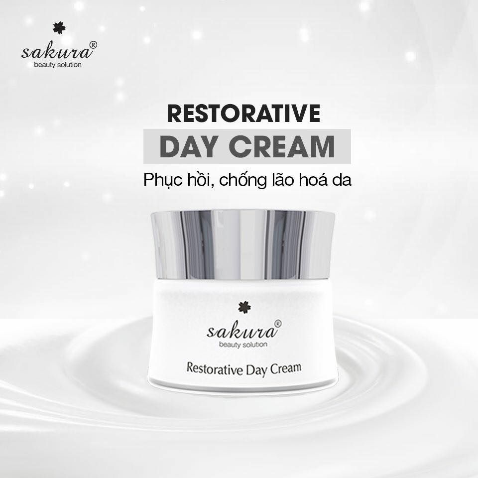 SAKURA_Kem Phục Hồi, Chống Lão Hóa Da Ngày 30Ml