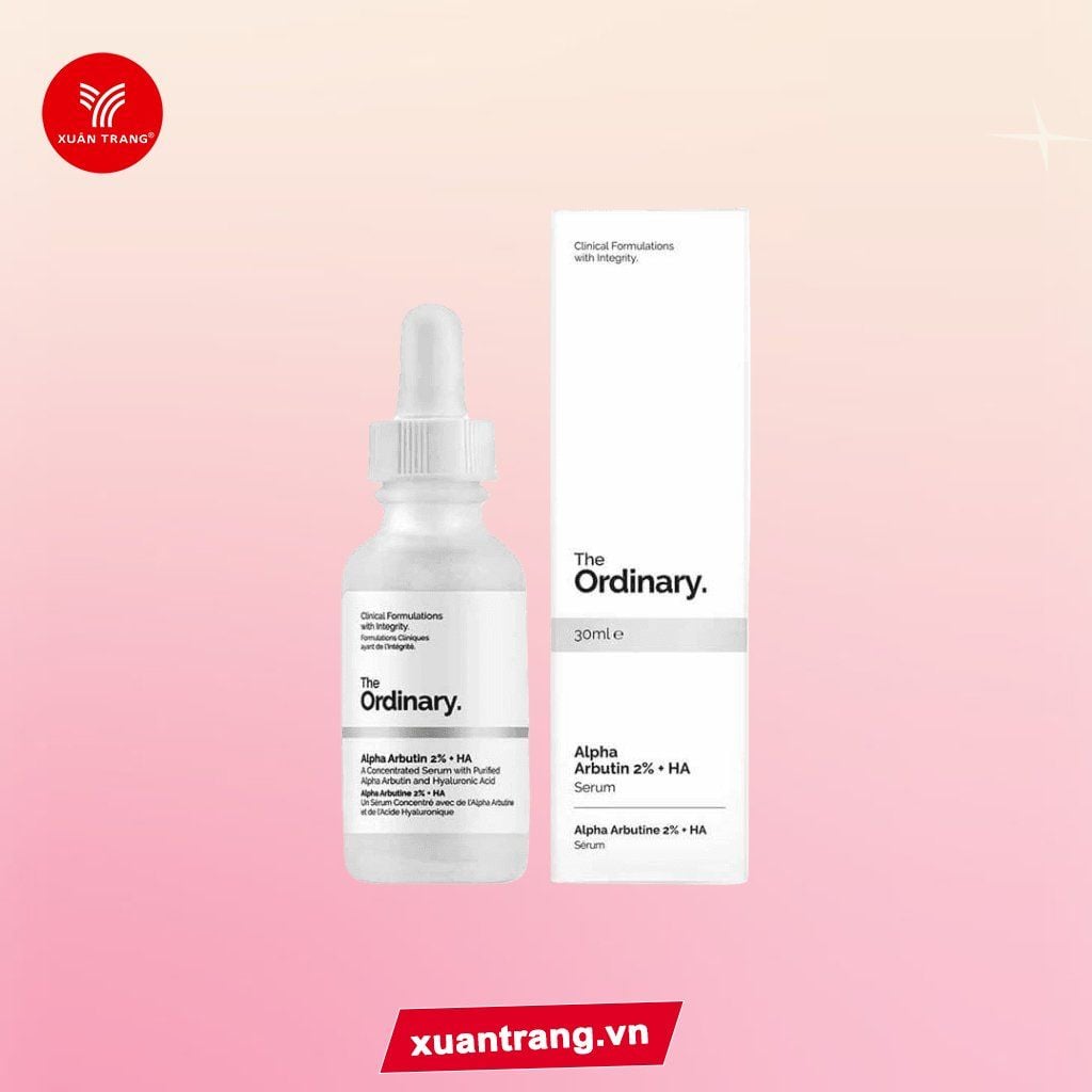 THE ORDINARY_Serum Dưỡng Trắng Alpha Arbutin 2% + HA 30ml