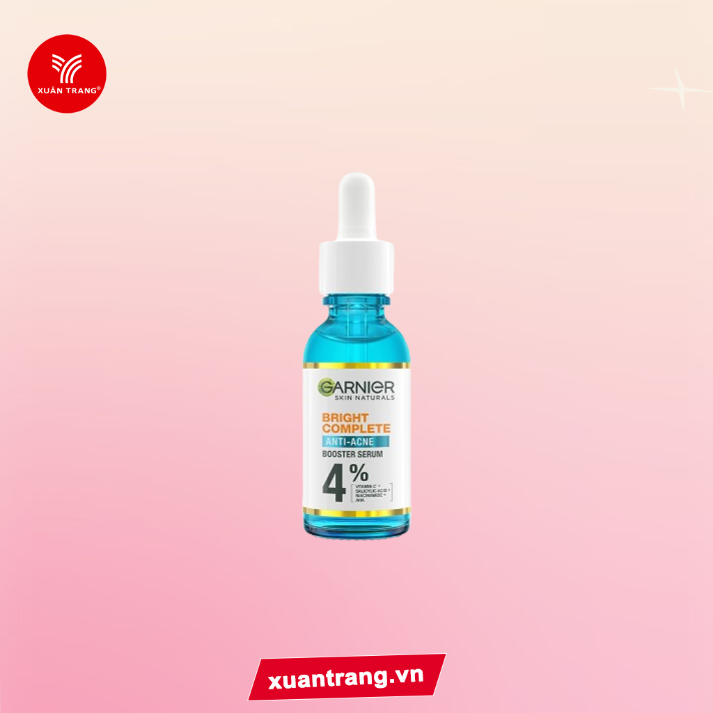 GARNIER_Serum Giảm Mụn Mờ Thâm Cho Da Dầu, Mụn 30ml