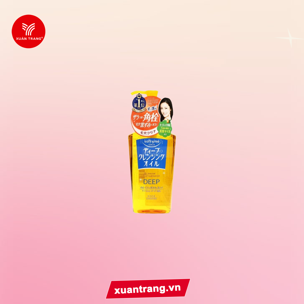 KOSE_Dầu Tẩy Trang Softymo Deep Cleansing Oil 230Ml