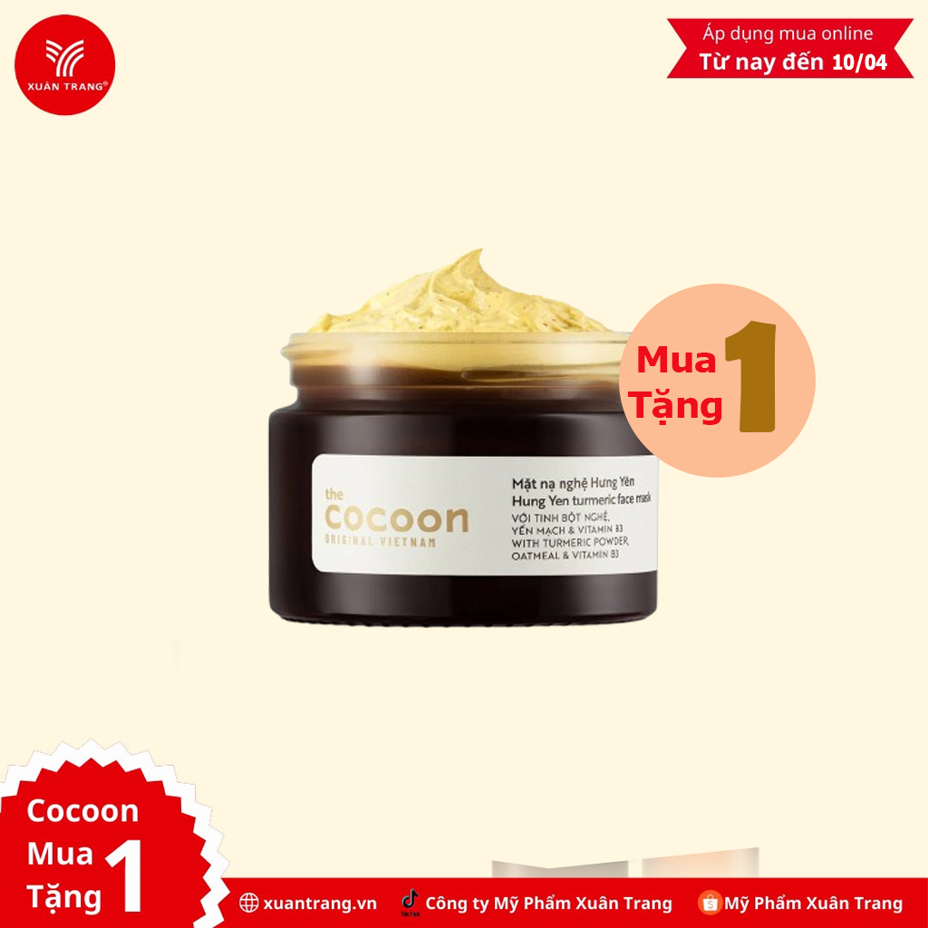 COCOON_Mặt Nạ Nghệ Hưng Yên Giúp Da Rạng Rỡ Mịn Màng 30ml