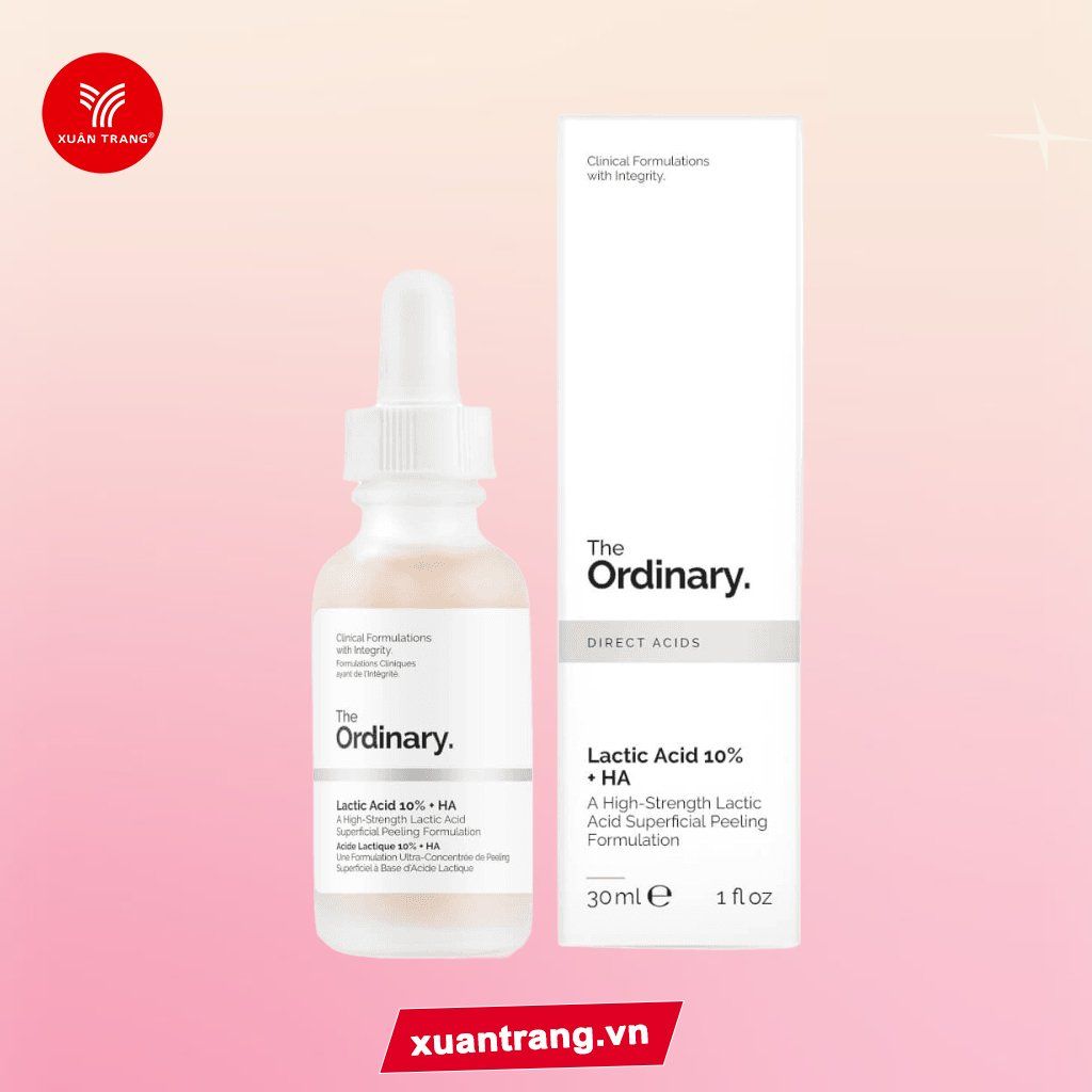 THE ORDINARY_Tẩy Da Chết Lactic Acid 10% + HA 30ml