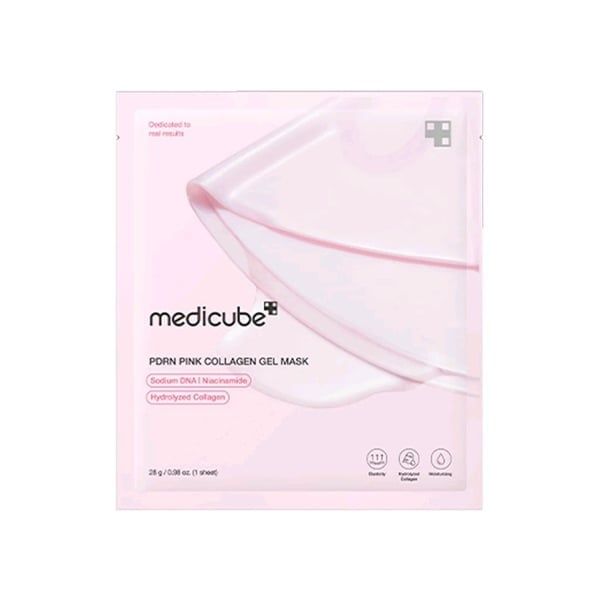 MEDICUBE_Mặt Nạ Thạch PDRN Pink Collagen Gel Mask 26G