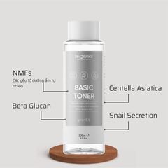 DRCEUTICS_Nước Hoa Hồng Cấp Ẩm Cho Da Dầu Basic Toner 200ml