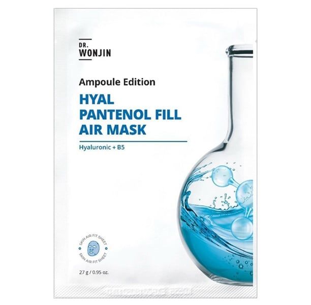 DR.WONJIN_Mặt Nạ Siêu Tinh Chất Cấp Ẩm Ampoule Edition Hyal Pantenol Fill Air Mask 27G